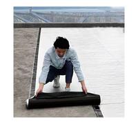 Membrana impermeabilizzante in bitume modificato,Guaina Bituminosa Ardesiata,flessibile, elastico e Autoadesivo,Impermeabile,Isolamento Termico,Larghezza x Lunghezza(THK1.5mm/W1*L4m)