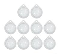 Membrana in silicone per scaldabagno, 50 mm, confezione da 10, membrana a pressione con foro obliquo per scaldabagno Bosch tipo D, accessorio di ricambio per riparazione, kit di manutenzione