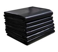 Membrana pieghevole per laghetto in HDPE resistente, per fontane, cascate e laghi artificiali, dimensioni: 3 x 6 m, 5 x 8 m, 7 x 10 m, 8 x 12 m, 10 x 15 m, colore: nero