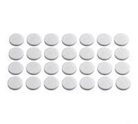 Membrana resistente all'olio per vacuometro filtro da 15 mm, 30 pezzi | Filtro in cotone, dimensioni 15 mm, blocca olio per nebbia e particelle, installazione senza attrezzi