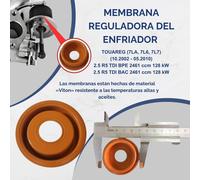 Membrana Riparazione Raffreddatore EGR 2.5 TDI 070131512F 070131512D 07013151...