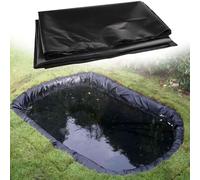 Membrane de Bassin en PEHD pour Grands jardins et piscines, 0,2 mm, revêtement Flexible Sans Danger pour Les poissons avec Protection UV pour bassins à poissons, réservoirs et fondations