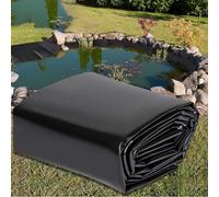 Membrane de Bassin en PEHD Sans Danger pour Les poissons, pour Grands jardins, 0,2-0,5 mm, revêtement de Protection UV Flexible pour piscines, réservoirs, Cascades et projets de fondations