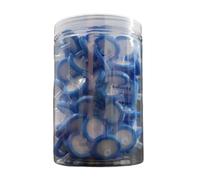 Membrane filtranti microporose serie organiche per la purezza dell'acqua garantita da pori 0,22 um/0,45 um in confezione da 100 pezzi membrana per microfiltrazione dell'acqua da laboratorio