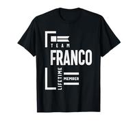 Membro a vita del Team Franco Funny Name Franco Maglietta