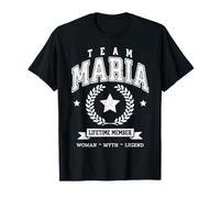 Membro a Vita del Team Maria Funny Name Support Maglietta