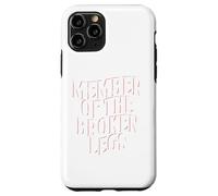 Membro Del Club Gambe Rotte | Lesione | Broken Bones Custodia per iPhone 11 Pro