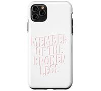 Membro Del Club Gambe Rotte | Lesione | Broken Bones Custodia per iPhone 11 Pro Max