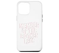 Membro Del Club Gambe Rotte | Lesione | Broken Bones Custodia per iPhone 12 Pro Max