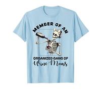 Membro di Una Banda organizzata di Wine Moms Club Funny Maglietta