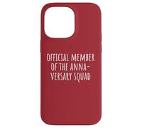 Membro ufficiale della squadra Anna-Versary Custodia per iPhone 14 Pro Max