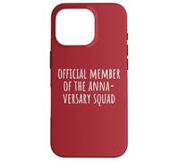 Membro ufficiale della squadra Anna-Versary Custodia per iPhone 16 Pro
