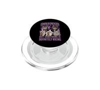 Meme Bootleg gatto non diagnosticato ma qualcosa non va PopSockets PopGrip per MagSafe