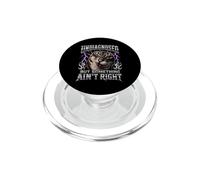Meme Bootleg gatto non diagnosticato ma qualcosa non va PopSockets PopGrip per MagSafe