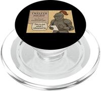 Meme commedia di Shakespeare del cavaliere della dodicesima notte angosciato PopSockets PopGrip per MagSafe