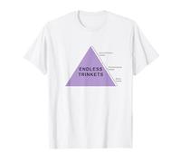 Meme della gerarchia dei bisogni di Maslow - Endless Trinkets Meme Maglietta
