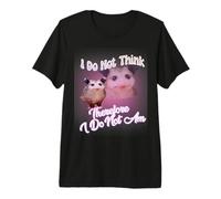 Meme dell'opossum - Non Penso Quindi Non Sono Opossum Maglietta Premium