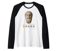 Meme di filosofia Greca Antica - Platone - Il Mondo Fisico Maglia con Maniche Raglan
