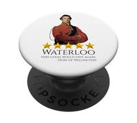 Meme di storia inglese - Battaglia di Waterloo - Wellington PopSockets PopGrip Adesivo