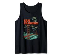 Meme di Viaggio sull'invasione degli UFO del Ponte di San Francisco Canotta
