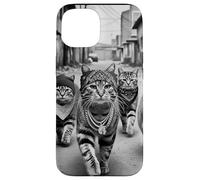 Meme divertente degli anni '90 di Gang of Feral Street Cats Custodia per iPhone 15