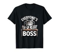 Meme Divertente del Gatto dell'ufficio del Capo di Tutti Maglietta
