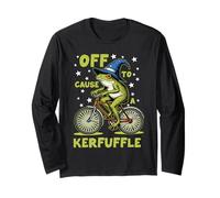 Meme Divertente della Rana Che provoca Un Caos di confusione Maglia a Manica