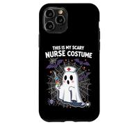 Meme divertente per Halloween con scritta in inglese "This Is My Scary Nurse" Custodia per iPhone 11 Pro