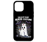 Meme divertente per Halloween con scritta in inglese "This Is My Scary Nurse" Custodia per iPhone 12 Pro Max