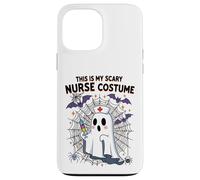 Meme divertente per Halloween con scritta in inglese "This Is My Scary Nurse" Custodia per iPhone 13 Pro Max
