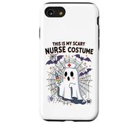 Meme divertente per Halloween con scritta in inglese "This Is My Scary Nurse" Custodia per iPhone SE (2020) / 7/8