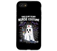 Meme divertente per Halloween con scritta in inglese "This Is My Scary Nurse" Custodia per iPhone SE (2020) / 7/8
