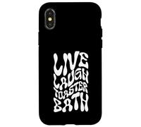 Meme divertente sul sarcasmo ispiratore del bagno con tostapane dal vivo Custodia per iPhone X/XS