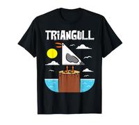 Meme Divertente sul Triangolo, Il Gabbiano, Il Triangull Maglietta