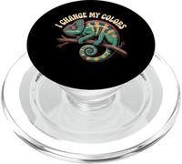 Meme divertenti Chamelon Sono più confuso Cambio i miei colori PopSockets PopGrip per MagSafe