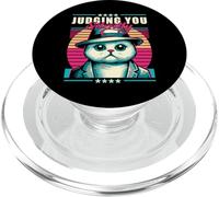 Meme divertenti sui gatti. Giudicarti in silenzio PopSockets PopGrip per MagSafe