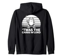 Meme Funny Frog di TWAS The Carbs M'Lord Felpa con Cappuccio
