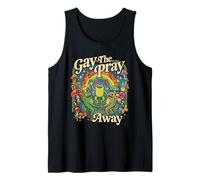 Meme Gay The Pray Away Pride Rainbow Queer Frogs CSD LGBTQ Canotta