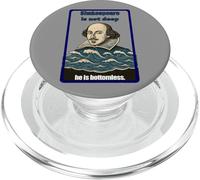 Meme grafico Shakespeare profondo senza fondo PopSockets PopGrip per MagSafe