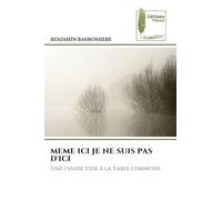 MEME ICI JE NE SUIS PAS D'ICI: Une chaise vide à la table commune