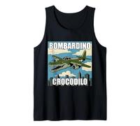Meme Italiani Divertenti Bombardino Crocodilo Brainrot Canotta