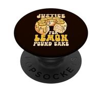 Meme Justice for Lemon Pound Cake Freedom PopSockets PopGrip Adesivo