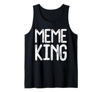 Meme King Funny Troll Video Gamer Gear for Meme King Gamers Canotta