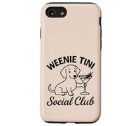 Meme minimalista Weenie Tini Social Club Bassotto Custodia per iPhone SE (2020) / 7/8