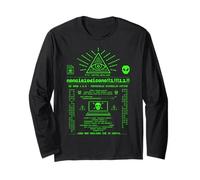 Meme Noncielodicono Regalo Divertente Complotto Web Maglia a Manica