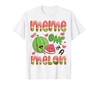 Meme Of One In A Melon 1st Birthday Anguria Bday Party Maglietta