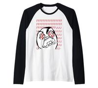 Meme Parodia del Ragazzo Arrabbiato Maglia con Maniche Raglan