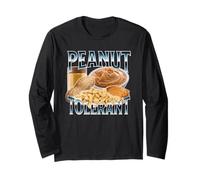 Meme Peanut Tolerant Funny Maglia a Manica