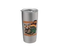 Meme Raccoon del Dumpster Fire Response Team Bicchiere termico in acciaio inox doppia parete