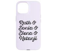 Meme Ruth & Sonia & Elana e Ketanji Brown Jackson SCOTUS RBG Custodia per iPhone 15